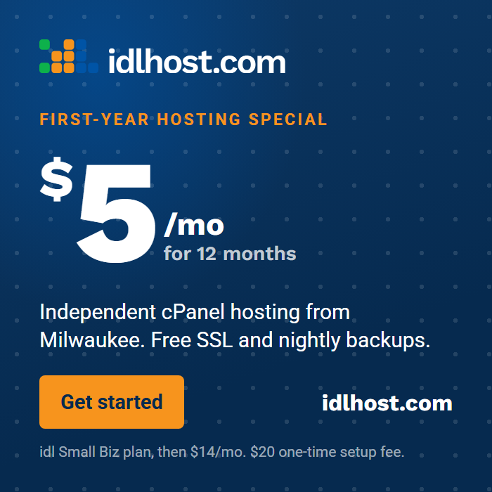 Local, Independent, and Dependable - idlhost.com